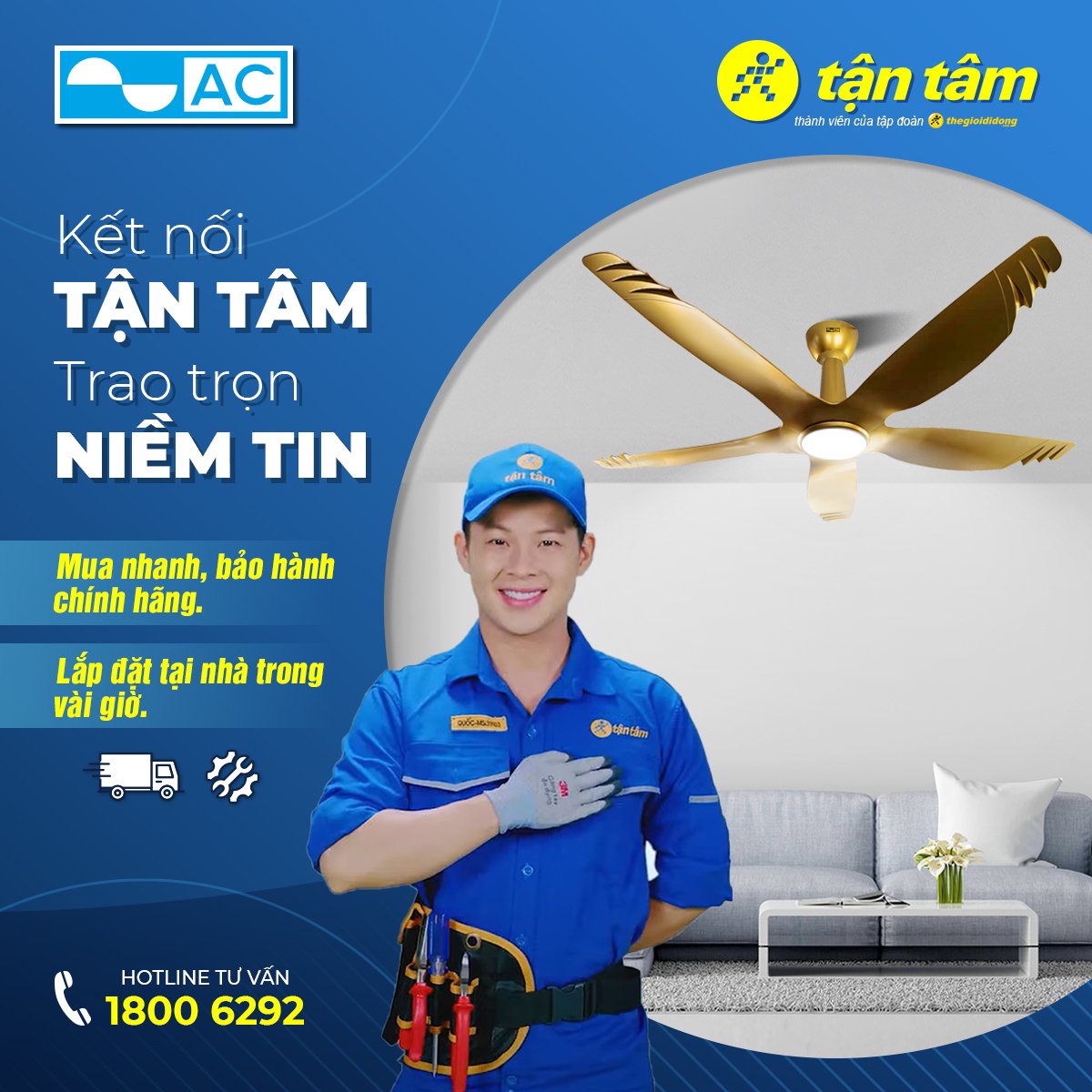 KTG Electric hướng dẫn sử dụng dịch vụ Tận Tâm